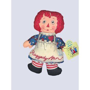 Applause Raggedy Ann Doll 7" Collectible Plush Toy